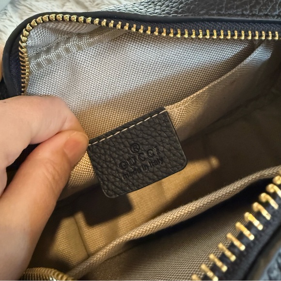 Gucci Soho Disco Black Leather Shoulder Bag - Picture 11 of 14